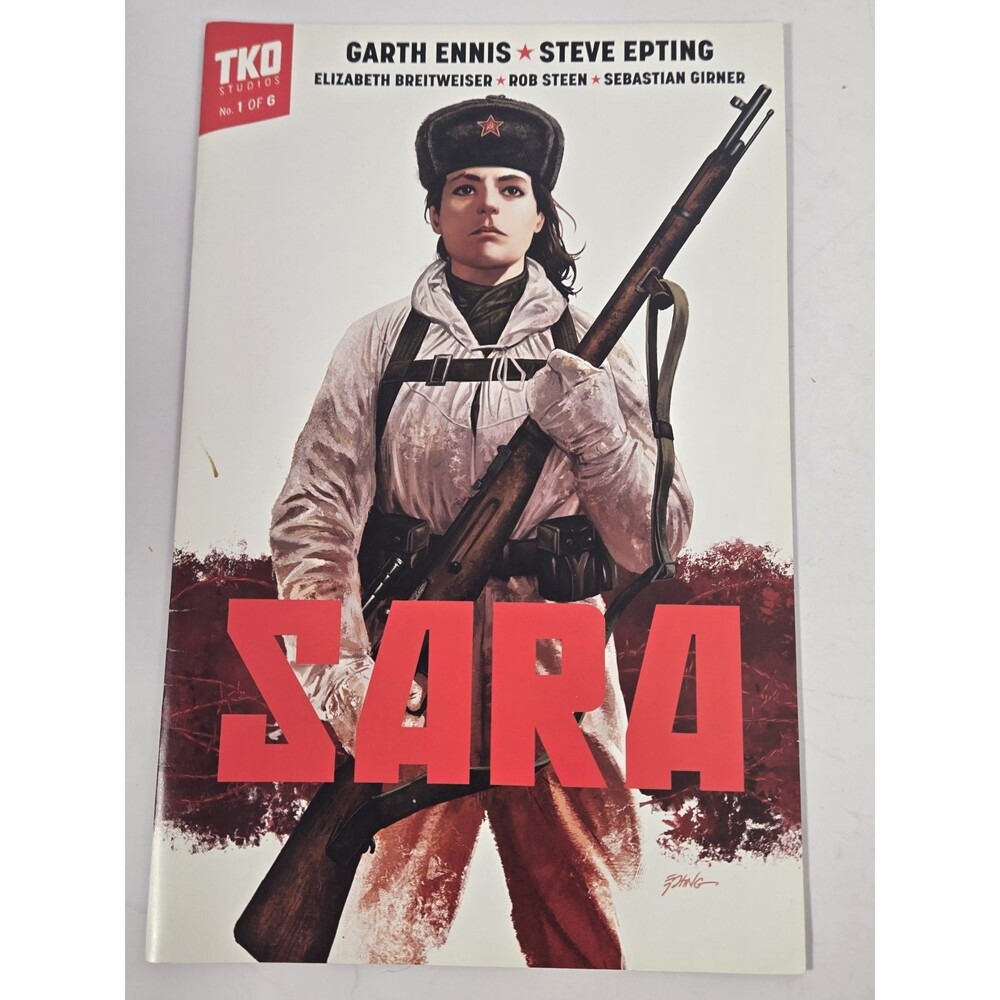 Sara #1-4 Comic Lot TKO Studios Garth Ennis Steve Epting WWII 4 Issue Set Sniper - Picture 3 of 12